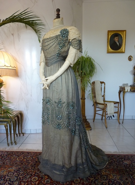 antique dress 1908