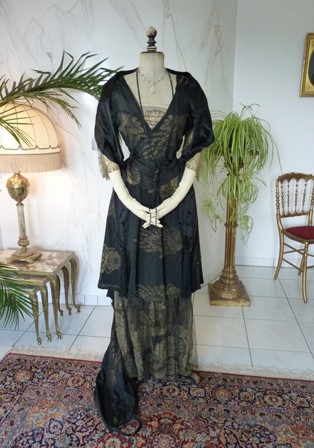 antique evening dress 1913