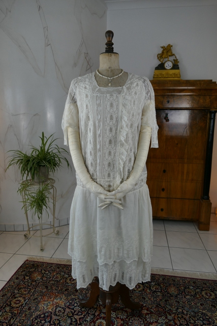 antique tea gown 1926