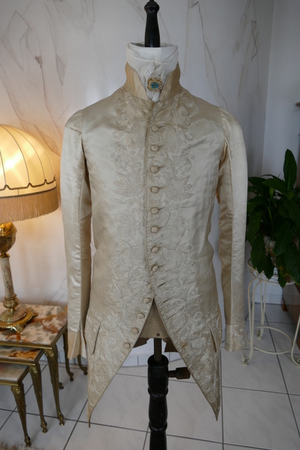 antique rococo wedding coat 1740