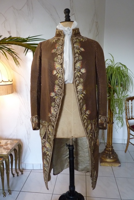 antique formal coat 1780