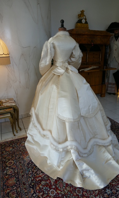 antique wedding dress 1876