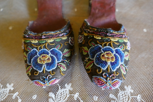 antique slippers 1870