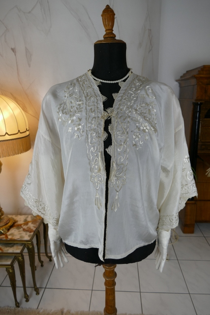 antique boudoir jacket 1910