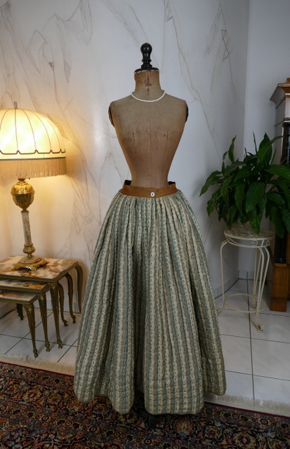 antique Biedermeier petticoat 1830