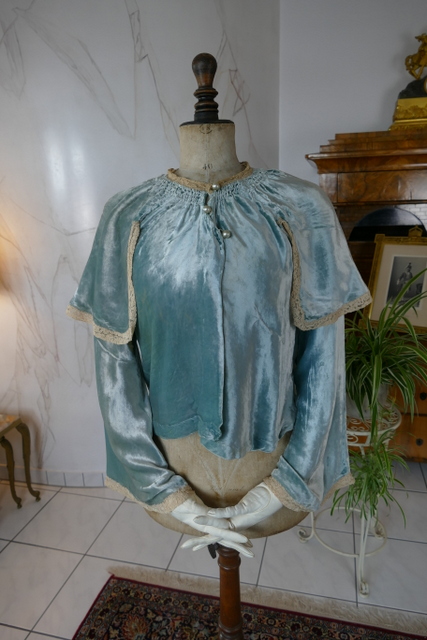 antique boudoir jacket 1924